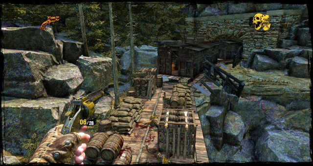 Shoot the enemies' backs - Episode 10 - Not So Great Train Robbery - Walkthrough - Call of Juarez: Gunslinger - Game Guide and Walkthrough