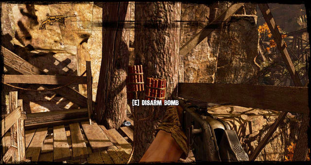 The first dynamite bomb - Episode 11 - 1:30 to Hell - Walkthrough - Call of Juarez: Gunslinger - Game Guide and Walkthrough