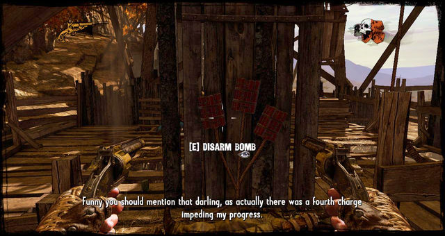 The last but not least dynamite bomb - Episode 11 - 1:30 to Hell - Walkthrough - Call of Juarez: Gunslinger - Game Guide and Walkthrough