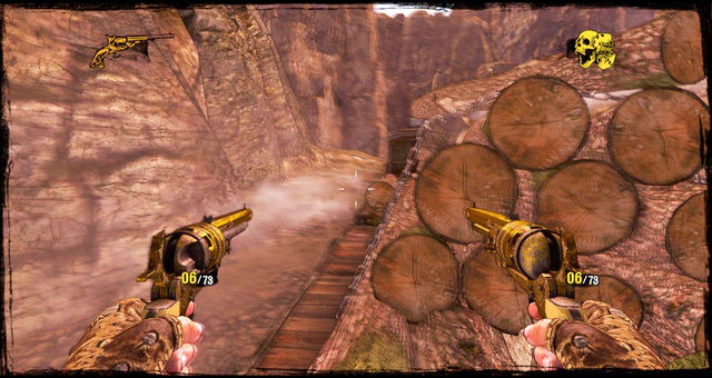 Log fight - Episode 12 - Death Rides a Steel Stallion - Walkthrough - Call of Juarez: Gunslinger - Game Guide and Walkthrough