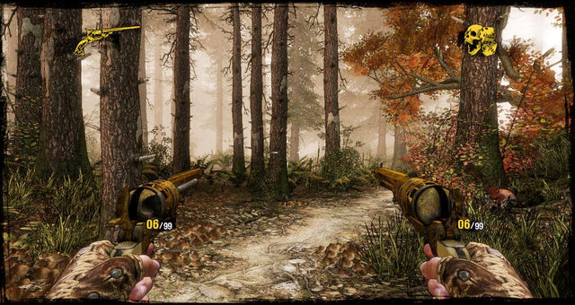 You begin in a forest - Episode 14 - The Good, the Bad and the Dead - Walkthrough - Call of Juarez: Gunslinger - Game Guide and Walkthrough