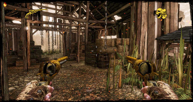 Barn entrance - Episode 14 - The Good, the Bad and the Dead - Walkthrough - Call of Juarez: Gunslinger - Game Guide and Walkthrough