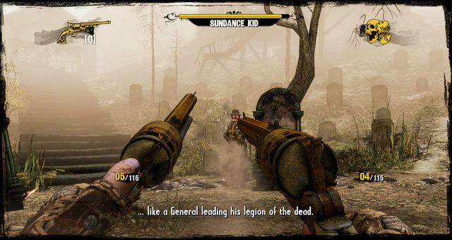 The duel with Sundance Kid - Episode 14 - The Good, the Bad and the Dead - Walkthrough - Call of Juarez: Gunslinger - Game Guide and Walkthrough