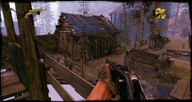 The barn hides the secret - Episode 4 - Nuggets of Truth (Secrets) - Call of Juarez: Gunslinger - Game Guide and Walkthrough