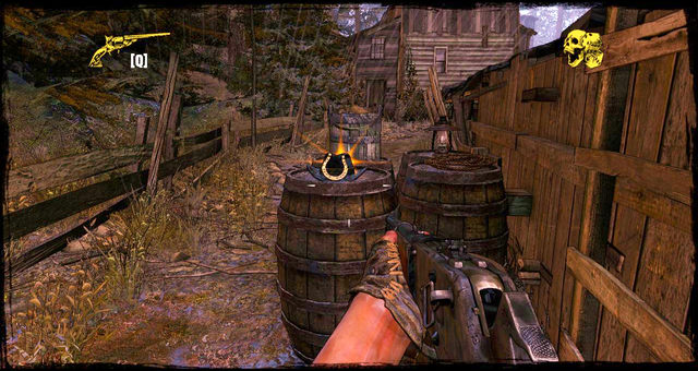 Behind the logs - Episode 4 - Nuggets of Truth (Secrets) - Call of Juarez: Gunslinger - Game Guide and Walkthrough