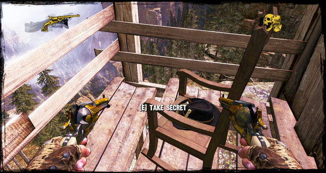 Get on the balcony - Episode 4 - Nuggets of Truth (Secrets) - Call of Juarez: Gunslinger - Game Guide and Walkthrough
