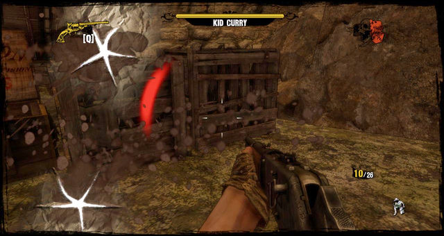 The crate near the wagon - Episode 11 - Nuggets of Truth (Secrets) - Call of Juarez: Gunslinger - Game Guide and Walkthrough