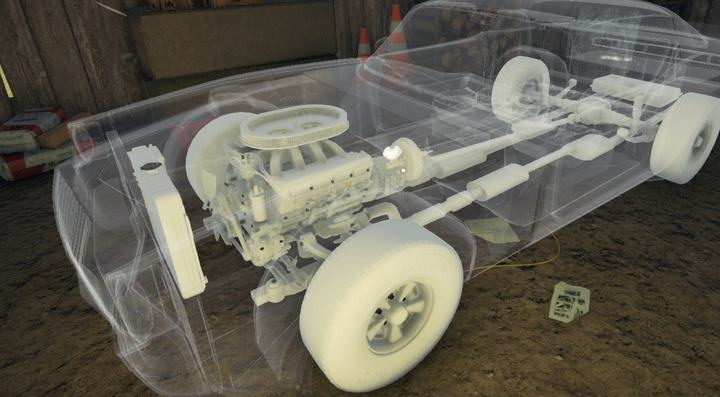 This car obviously misses the air filter cover - not a big deal. Its a trifle compared to cars that miss half of their engines... - Restoration of classics | Car Mechanic Simulator 2018 Guide - Gameplay basics - Car Mechanic Simulator 2018 Game Guide