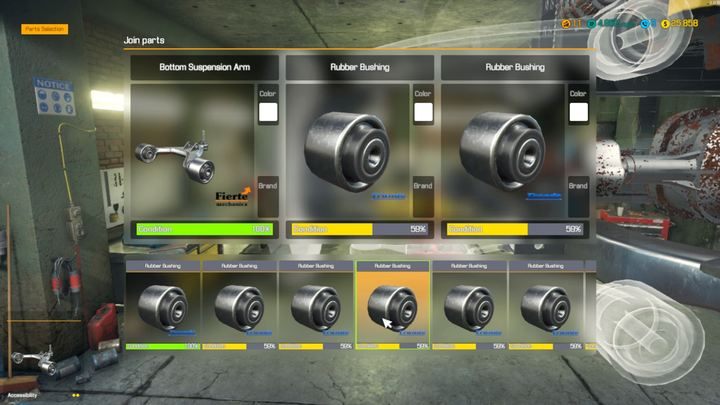 You can cut your expenses by leaving the bushings as they are - Order 11 - Olsen Grand Club | Car Mechanic Simulator 2018 Walkthrough - Story orders - Car Mechanic Simulator 2018 Game Guide
