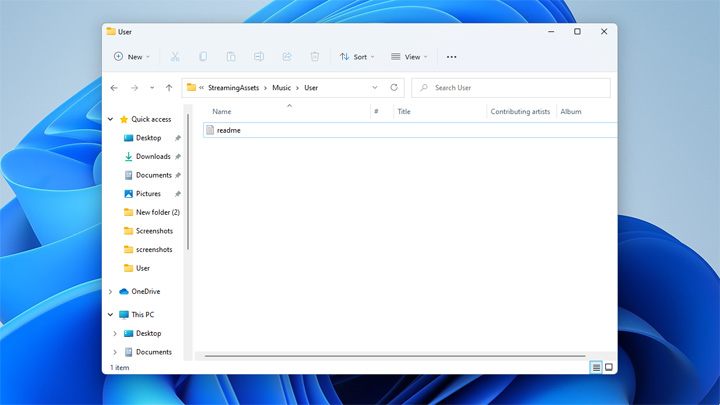 Windows Explorer will display the contents of the main folder, Car Mechanic Simulator 2021_data - Car mechanic simulator 2021: Own music - how to upload? - FAQ - Car Mechanic Simulator 2021 - game guide