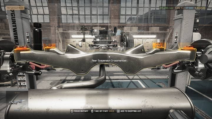 In the rear, it's easy to miss four bushings individually attached to the rear suspension crossmember - Rubber bushing - where to find? - FAQ - Car Mechanic Simulator 2021 Guide