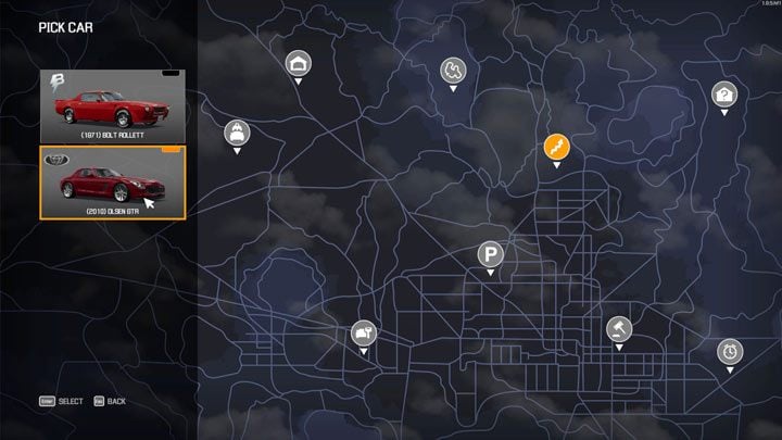 Before entering the track, choose the car you want to test - Car Mechanic Simulator 2021: Test Track - Locations - Car Mechanic Simulator 2021 Guide