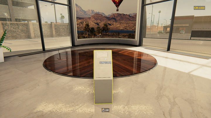 The purchase begins with customizing your dream ride - Car Mechanic Simulator 2021: Car Salon - Locations - Car Mechanic Simulator 2021 Guide