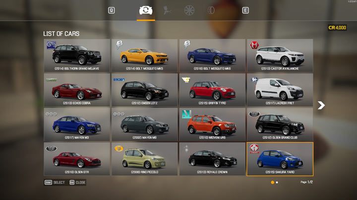 Choose the brand and model of the car you want to buy - Car Mechanic Simulator 2021: Car Salon - Locations - Car Mechanic Simulator 2021 Guide