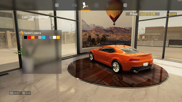 Choose the body color - Car Mechanic Simulator 2021: Car Salon - Locations - Car Mechanic Simulator 2021 Guide