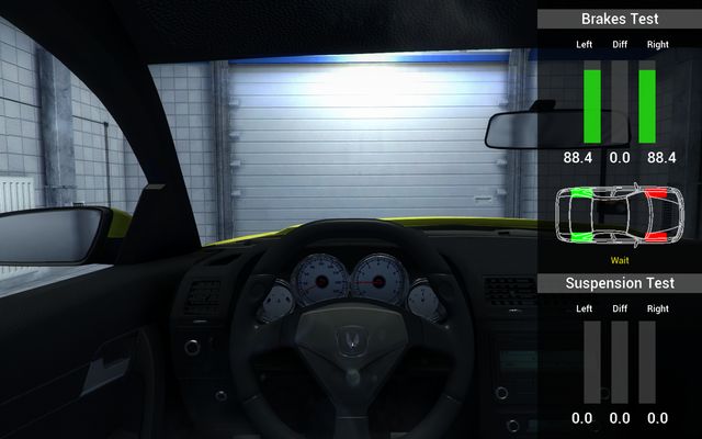 ...and the rear one. - Diagnostics - Basics of gameplay - Car Mechanic Simulator 2014 - Game Guide and Walkthrough