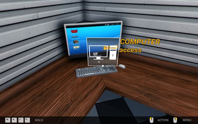 Computer gives you access to the shop's offer, resale shop, bank loan and service books - Third garage - Garage walks - Car Mechanic Simulator 2014 - Game Guide and Walkthrough
