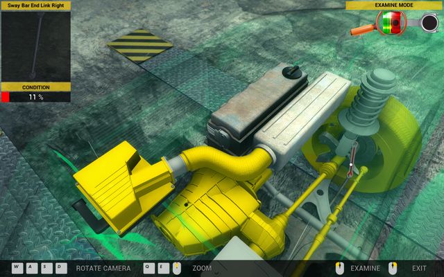 Sway bars are placed near the shock absorbers. - Order 3 - Revton Van - Orders - First garage - Car Mechanic Simulator 2014 - Game Guide and Walkthrough