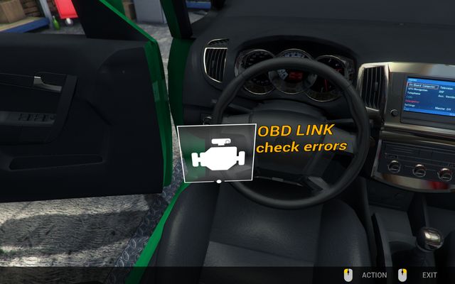 OBD is one of the easiest and the most enjoyable operations. - Order 4 - Vulcan Family - Orders - First garage - Car Mechanic Simulator 2014 - Game Guide and Walkthrough