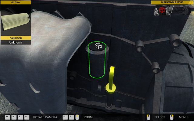 Oil filter is not big but very important element of car. - Order 12 - Revton Van - Orders - First garage - Car Mechanic Simulator 2014 - Game Guide and Walkthrough