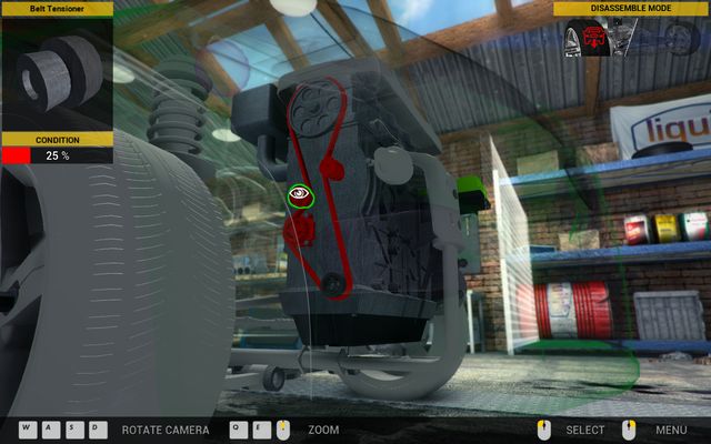 Everything here should be replaced... - Order 13 - Aisan Cougar - Orders - First garage - Car Mechanic Simulator 2014 - Game Guide and Walkthrough