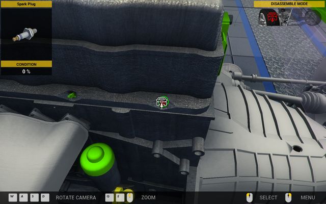 Replacement of the spark plugs is a precise operation. - Order 23 - Vulcan Family - Orders - Second garage - Car Mechanic Simulator 2014 - Game Guide and Walkthrough