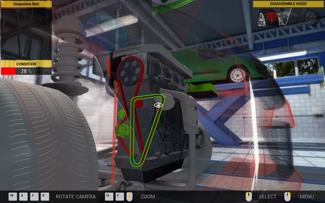 A half of the timing to change! - Order 32 - Genesis Town - Orders - Second garage - Car Mechanic Simulator 2014 - Game Guide and Walkthrough