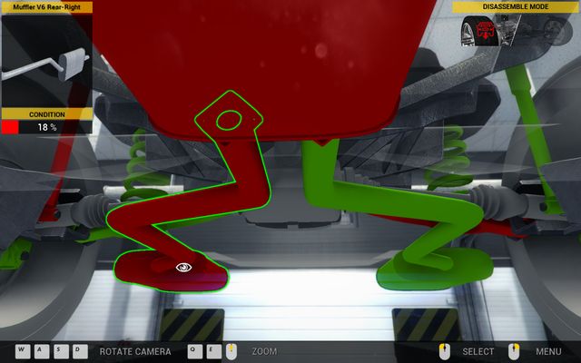 V6 cars have two mufflers. - Order 53 - Grand Olsen - Orders - Third garage - Car Mechanic Simulator 2014 - Game Guide and Walkthrough