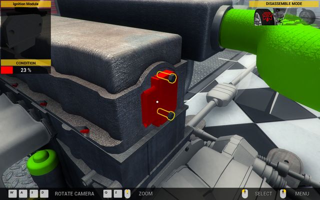 If spark plugs and ignite module are broken, you won't start the engine. - Order 61 - Sceo LC500 - Orders - Third garage - Car Mechanic Simulator 2014 - Game Guide and Walkthrough