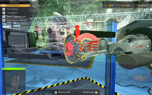 There is lot of work with the cover! - Dismantling the rear axle articulation cover - Advanced renovation operations - Car Mechanic Simulator 2015 - Game Guide and Walkthrough