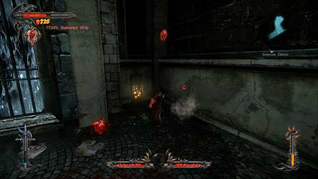 Memorial hidden between the waterfall and the wall you just fell off. - Mission 3 - The Antidote - The Main Campaign - walkthrough - Castlevania: Lords of Shadow 2 - Game Guide and Walkthrough