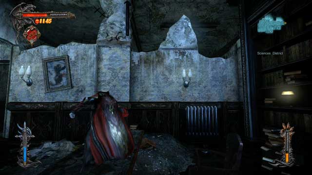 After a shower scene, leave through a newly opened door and go forward - you will encounter a small group of enemies and a Memorial to pick up - Mission 3 - The Antidote - The Main Campaign - walkthrough - Castlevania: Lords of Shadow 2 - Game Guide and Walkthrough