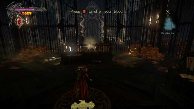 One of the 4 devices you need to activate in order to open the passage. - Mission 5 - The Blood Curse - The Main Campaign - walkthrough - Castlevania: Lords of Shadow 2 - Game Guide and Walkthrough