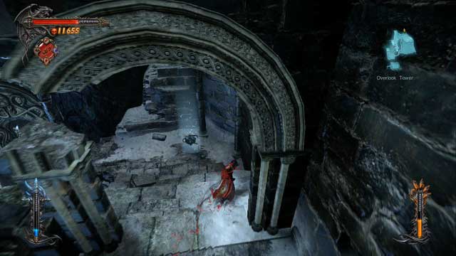 Another Pain Box in this place - the road to the left leads to a Map Room. - Mission 7 - Pieces of a Mirror - The Main Campaign - walkthrough - Castlevania: Lords of Shadow 2 - Game Guide and Walkthrough