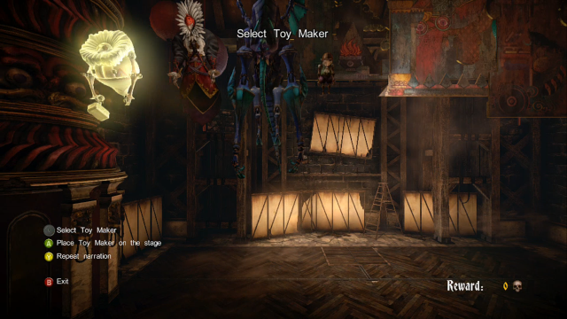 Theatre-like section is a very good and climatic moment of the game. - Mission 7 - Pieces of a Mirror - The Main Campaign - walkthrough - Castlevania: Lords of Shadow 2 - Game Guide and Walkthrough