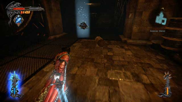 In front you can see a Pain Box - to the left theres the generator you need to turn on. - Mission 3 - The Antidote - Gems - First pass - Castlevania: Lords of Shadow 2 - Game Guide and Walkthrough