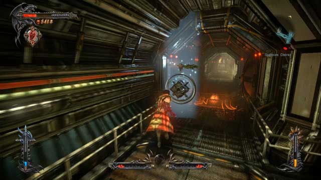 Pain Box (with a Dodo bird on top of it) - in the distance theres the tunnel leading to the tower. - Mission 4 - Next Stop: Castlevania - Gems - First pass - Castlevania: Lords of Shadow 2 - Game Guide and Walkthrough