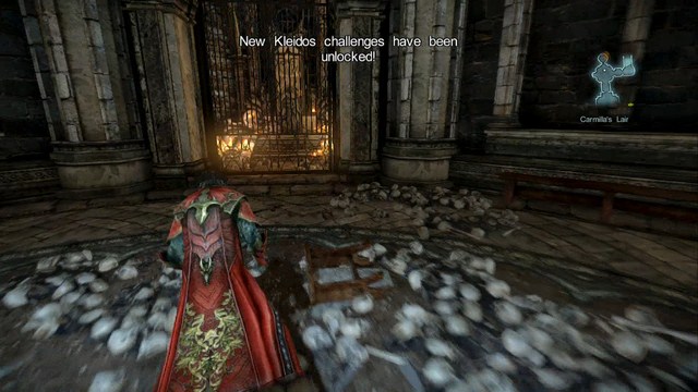 You can find a Pain Box at a place where you begun your 5th mission. - Carmillas Lair - Collectibles - second pass - Castlevania: Lords of Shadow 2 - Game Guide and Walkthrough