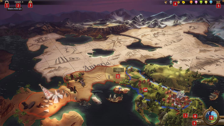 1 - Game menu - The interface - The basics - Champions of Anteria Game Guide