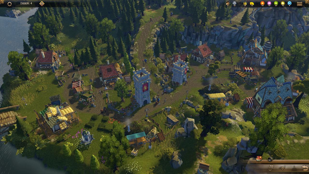 In the game, you both manage village development and control your heroes - Champions of Anteria controls - The basics - Champions of Anteria Game Guide