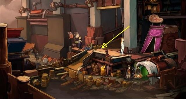 The ninth fragment is found next to the cardboard boxes in Porta Fisco (close to the inverter) - Puzzles - secrets and collectibles in Chaos on Deponia - Game Guide - Chaos on Deponia Guide