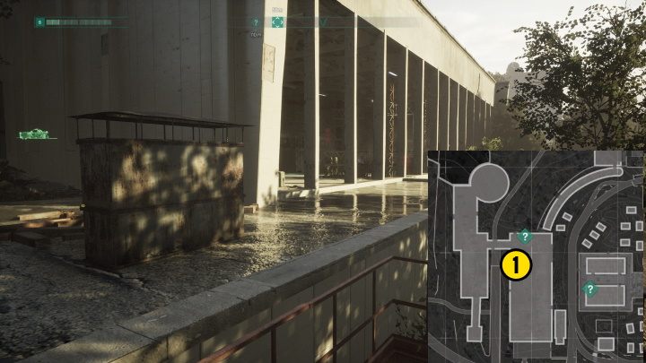 Your first target is located on the floor of this building, in the place shown below - Chernobylite: Truth about NAR - walkthrough - Olga Questline - Chernobylite Guide