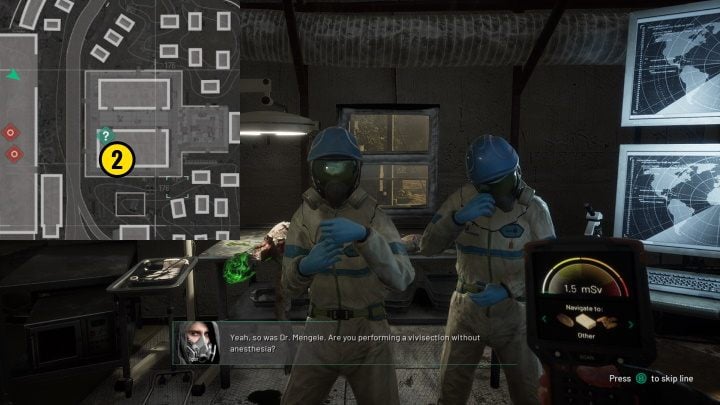 In the tent, you will meet two scientists - Chernobylite: Truth about NAR - walkthrough - Olga Questline - Chernobylite Guide