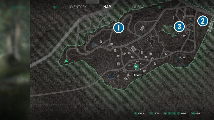 Reach the destination and head to the bunker [1] you explored during Supply drop on Kopachi mission - Chernobylite: Convoy - walkthrough - Main missions - Chernobylite Guide