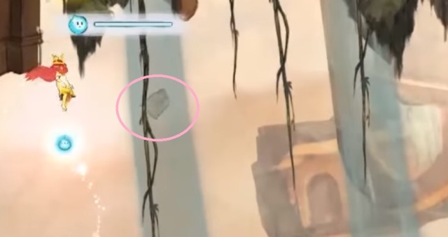 You will find the message at the very, on the left - Chapter 7 | Collectibles - Collectibles - Child of Light Game Guide