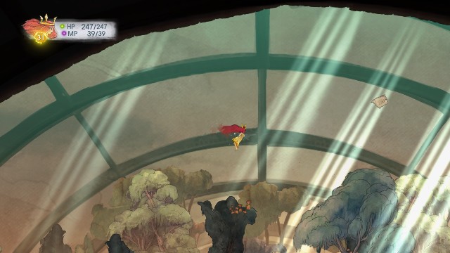 The message is located at the top of the location - Chapter 7 | Collectibles - Collectibles - Child of Light Game Guide