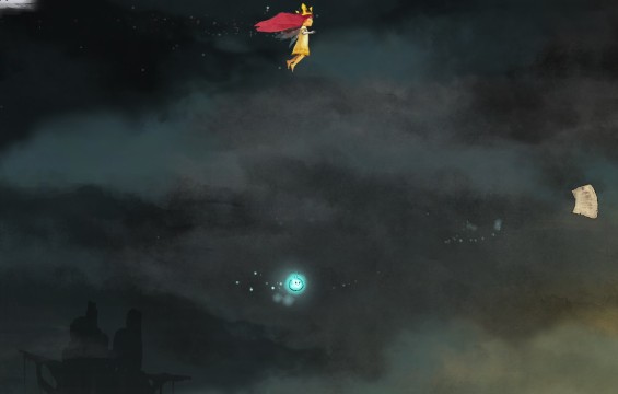 Fly upwards from the exit of the building and then under the wind all the time, to the right - Chapter 8 | Collectibles - Collectibles - Child of Light Game Guide