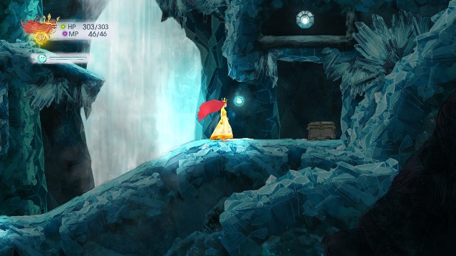 Rough Amethyst in the stone, Tumbled Sapphire in the chest - Chapter 10 | Collectibles - Collectibles - Child of Light Game Guide
