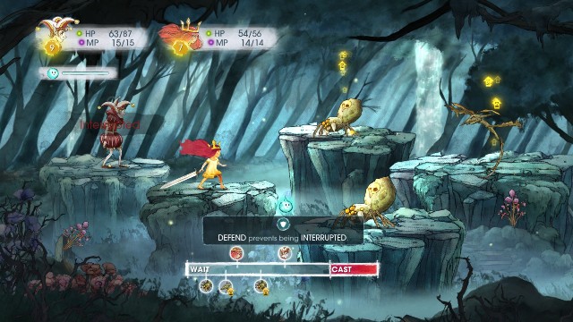 While flying around this location, you can encounter new airborne opponents - 90 - Chapter 3 - Into the West | Walkthrough - Walkthrough - Child of Light Game Guide
