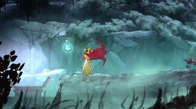 In the first chest, you will find Healing Tonic - Chapter 1 | Collectibles - Collectibles - Child of Light Game Guide